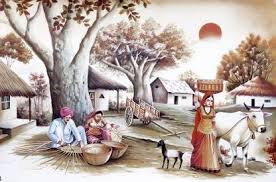 Poem On Village In Hindi